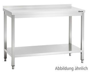 Bartscher Werktafel met Achteropstand | 9 Formaten, Zakelijke goederen, Horeca | Meubilair en Inrichting, Verzenden