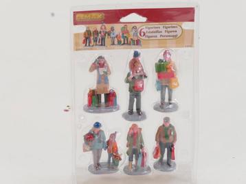 LEMAX 92683 Shopping 6 Figurenset 2009 (1:25, Scenery) beschikbaar voor biedingen