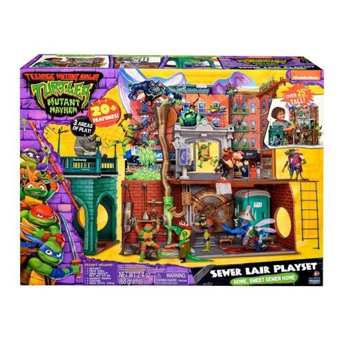 Teenage Mutant Ninja Turtles: Mutant Mayhem Movie Sewer L..., Verzamelen, Poppetjes en Figuurtjes, Zo goed als nieuw, Verzenden