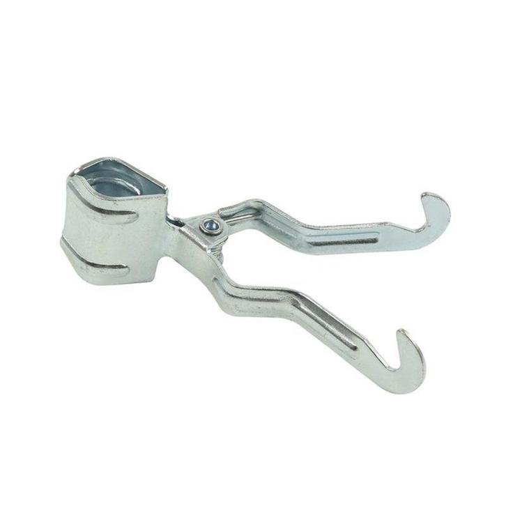 ProPlus Klemkleerhaak voor tentstok - metaal - opening 15..., Caravans en Kamperen, Kampeeraccessoires, Nieuw, Ophalen of Verzenden