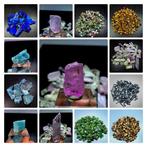 Geen reserveringsprijs ~ Mengsel mineralen Lot Peridoot ,