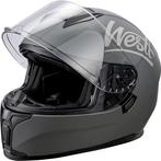 Intergraal Helm Grijs met zonnevizier Westt, Verzenden, Nieuw