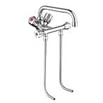 GGM Gastro | Eengats mengkraan - met 2 onderspoelbuizen & 1, Verzenden