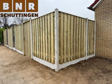 WINTER ACTIE!! Hout Beton Schuttingen va €95 incl. montage beschikbaar voor biedingen