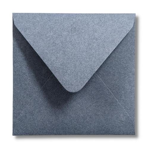 Envelop 14 x 14 cm Jeans Blue, Hobby en Vrije tijd, Kaarten | Zelf maken, Verzenden
