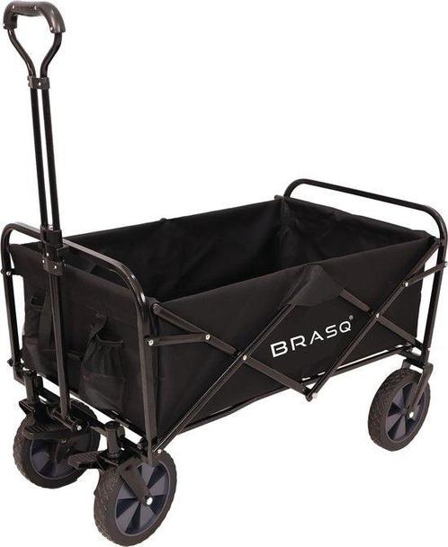 Tweedekans | BRASQ Bolderkar Opvouwbaar - 100 Liter - 80 KG, Caravans en Kamperen, Bolderkarren, Zo goed als nieuw, Ophalen of Verzenden