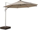 Lanterfant Hangparasol Duuk Ø330 cm - Ecru, Tuin en Terras, Ophalen of Verzenden, Nieuw