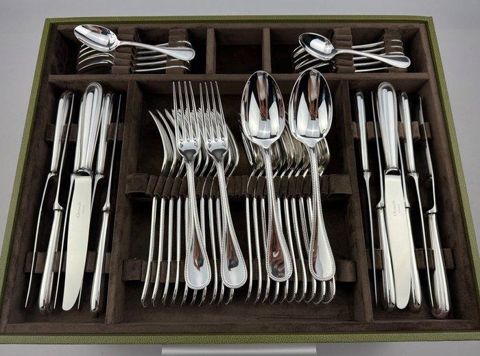 Christofle - Tafelservies voor 12 (127) - parels -, Antiek en Kunst, Antiek | Meubels | Tafels