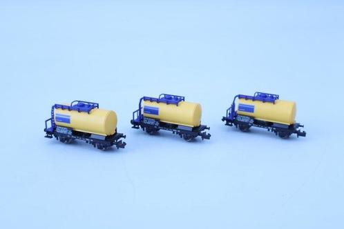 Minitrix N - 15629 - Modeltrein goederenwagonset (1) - NS, Hobby en Vrije tijd, Modeltreinen | N-Spoor