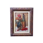 Giovanni Bartolena (1866–1942) - Vaso con fiori, frutta e, Antiek en Kunst