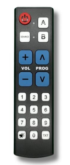 Senioren / Slechtzienden afstandsbediening voor alle LG T..., Audio, Tv en Foto, Afstandsbedieningen, Verzenden
