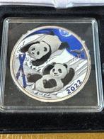 China. 10 Yuan 2022 Panda Day and Night - 2 x 30g mit CoA
