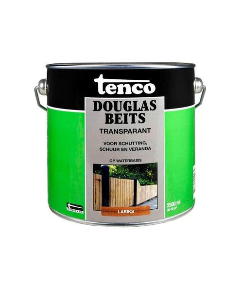 Tenco Douglas Beits Transparant Lariks 2,5 liter, Doe-het-zelf en Verbouw, Verf, Beits en Lak, Nieuw, Verzenden