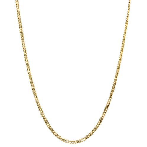 Gouden lengtecollier gourmet 49.5 cm 14 krt, Sieraden, Tassen en Uiterlijk, Kettingen, Nieuw, Ophalen of Verzenden