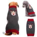 Honden Kersttrui Grijs Rudolf (Kerstmis), Ophalen of Verzenden, Nieuw, Hondenvest