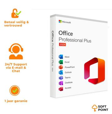 Office 2024 Professional Plus – 1 Jaar Licentiesleutel beschikbaar voor biedingen
