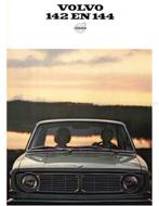 1968 VOLVO 142 | 144 SERIE BROCHURE NEDERLANDS, Boeken, Auto's | Folders en Tijdschriften, Nieuw, Volvo, Author