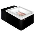 GGM Gastro | Tafelmodel ijsvitrine - 460mm - Statisch - voor, Verzenden, Nieuw in verpakking