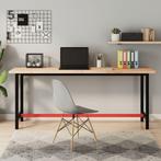 vidaXL Bureaublad 180x55x2,5 cm massief beukenhout, Huis en Inrichting, Tafels | Eettafels, Verzenden, Nieuw