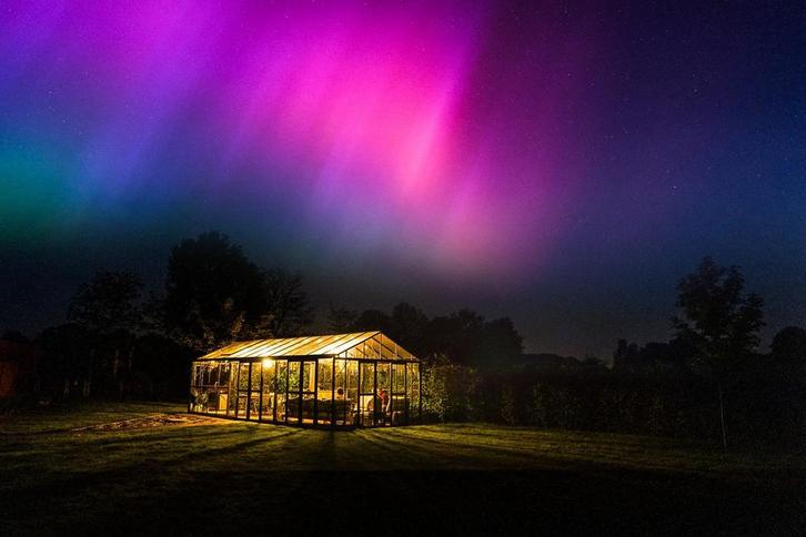 Sterke HBS kas met montage, direct van de fabrikant, Tuin en Terras, Kassen, Glas, Staal, Nieuw, Kweekkas