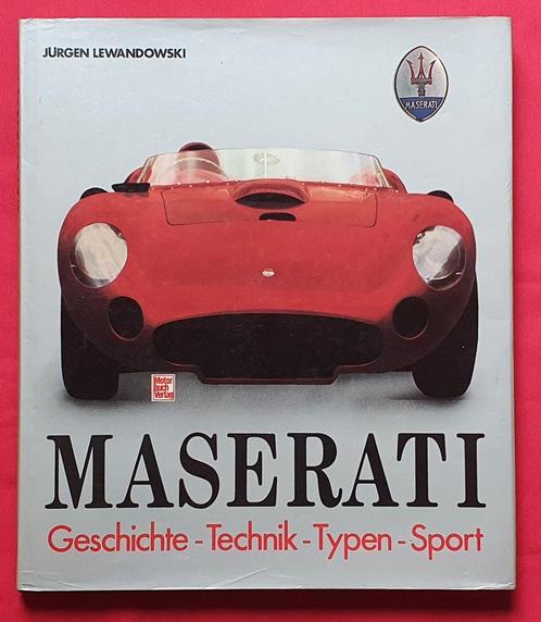 Maserati, Geschichte – Technik – Typen – Sport, Boeken, Auto's | Boeken, Algemeen, Zo goed als nieuw, Verzenden
