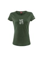 Loeffler shirt korte mouwen W Printshirt Velo Merino - Te..., Kleding | Dames, Löffler, Verzenden, Zo goed als nieuw, Groen