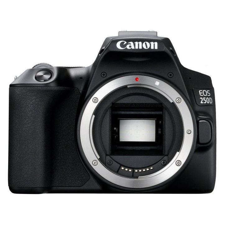 Canon EOS 250D DSLR Body Zwart - Tweedehands, Audio, Tv en Foto, Fotocamera's Digitaal, Spiegelreflex, Gebruikt, Canon, Verzenden