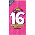 Tissuebox Sweet 16, Hobby en Vrije tijd, Feestartikelen, Ophalen of Verzenden, Nieuw