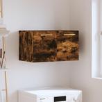 vidaXL Wandkast 60x36,5x35 cm bewerkt hout gerookt, Verzenden, Nieuw