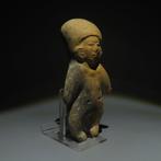 Bahia, Ecuador Terracotta Antropomorfe figuur. 500 v.Chr. -