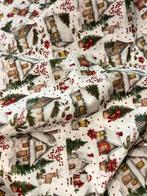 Kerstdecoratiedoek - kerststadje - Textiel - 280 cm - 250 cm, Nieuw