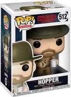 Funko Pop! - Stranger Things Hopper with Donut #512 | Funko, Verzamelen, Poppetjes en Figuurtjes, Verzenden, Nieuw