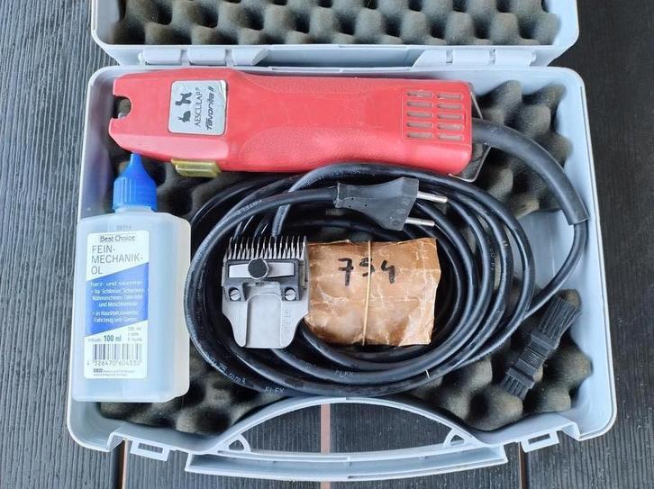 Aesculap Favorita II GT 104 tondeuse 2 scheerkoppen, Dieren en Toebehoren, Overige Dieren-accessoires, Nieuw, Ophalen of Verzenden