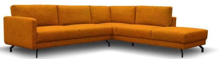 Hoekbank Vleuten - hoekbanken - Goud, Huis en Inrichting, Banken | Sofa's en Chaises Longues, Nieuw, Stof