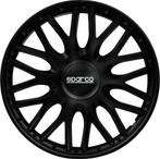 Sparco Wieldoppen Roma 13-inch - Zwart - Set van 4 stuks, Ophalen of Verzenden, Zo goed als nieuw