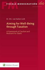 9789013156850 Aiming for Well-Being through Taxation, Verzenden, Zo goed als nieuw, M.J. van Hulten
