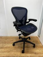 Refurbished Herman Miller Aeron, Inclusief PostureFit Kit, Huis en Inrichting, Bureaustoelen, Verzenden, Zwart, Zo goed als nieuw