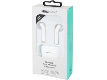 Veiling - 3x Musthavz True Wireless Earphone wit beschikbaar voor biedingen
