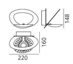 Artemide - Giuseppe Maurizio Scutellà - Wandkandelaar -