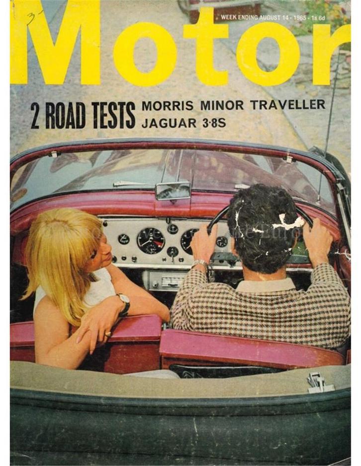 1965 MOTOR MAGAZINE 3299 ENGELS, Boeken, Auto's | Folders en Tijdschriften