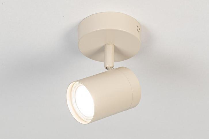 Rietveld Spots - Beige, Zand - Metaal, Huis en Inrichting, Lampen | Hanglampen, Verzenden