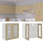 vidaXL Hangkast Lyon 60x31x60 cm bewerkt hout sonoma, Verzenden, Nieuw, Bruin