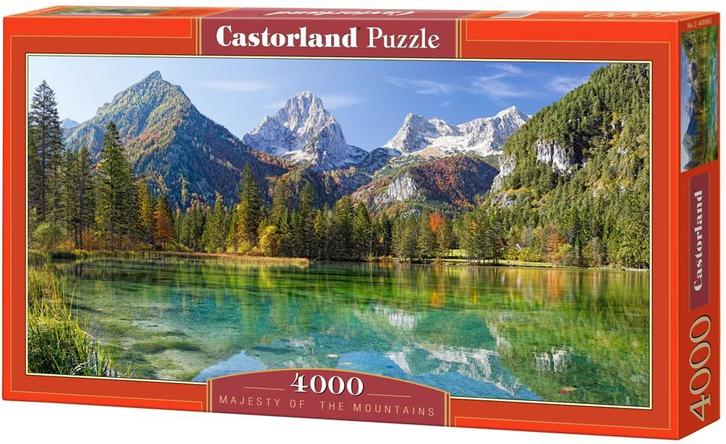 Majesty of the Mountains Puzzel (4000 stukjes) | Castorland, Hobby en Vrije tijd, Denksport en Puzzels, Nieuw, Verzenden