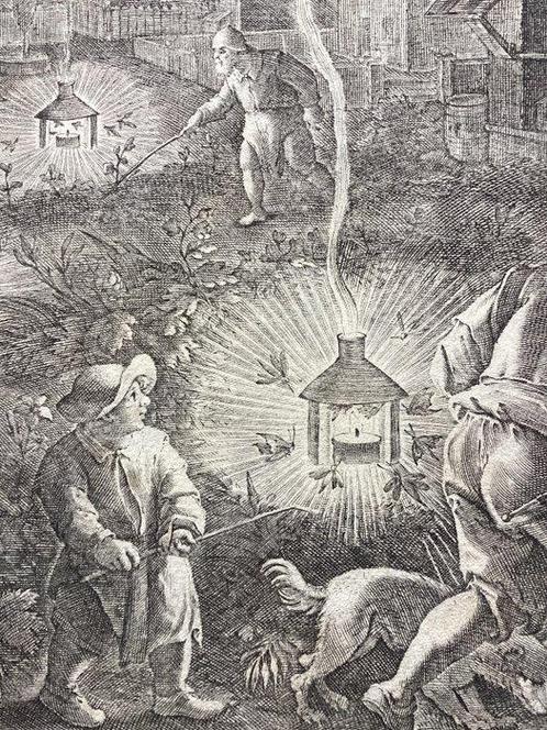Jan Van der Straet, Stradanus (1523-1605), engraved by, Antiek en Kunst, Antiek | Overige Antiek
