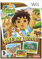 Go Diego Go Safari (zonder handleiding) (Nintendo Wii), Spelcomputers en Games, Games | Nintendo Wii, Gebruikt, Verzenden