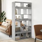 vidaXL Kamerscherm 100x33x187,5 cm bewerkt hout betongrijs, Verzenden, Nieuw, Overige houtsoorten