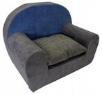 Kinderfauteuil - peuterstoel - 60x40x45 cm - grijs donker..., Kinderen en Baby's, Ophalen of Verzenden, Nieuw