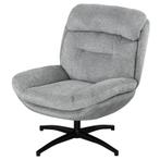 TRUUSK Draaifauteuil, 360 Graden Draaibaar, Chenille Stof, G, Verzenden, Nieuw