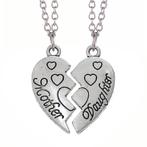 Fako Bijoux® - Vriendschapsketting - Mother Daughter Hartjes, Verzenden, Nieuw