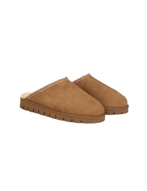 Texelana pantoffel schapenvacht Premium Slipper Edge - Bruin, Kleding | Dames, Schoenen, Bruin, Nieuw, Verzenden